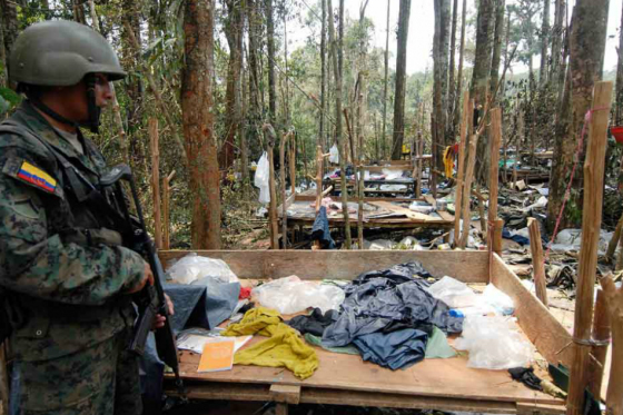 La zona selvática de Angostura, fronteriza con Colombia, en donde se adelantó la ‘Operación Fénix’.