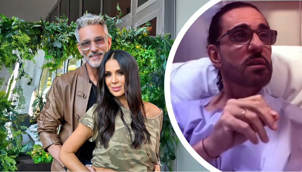 Catherine Siachoque compartió video de Miguel Varoni en la clínica y despertó dudas