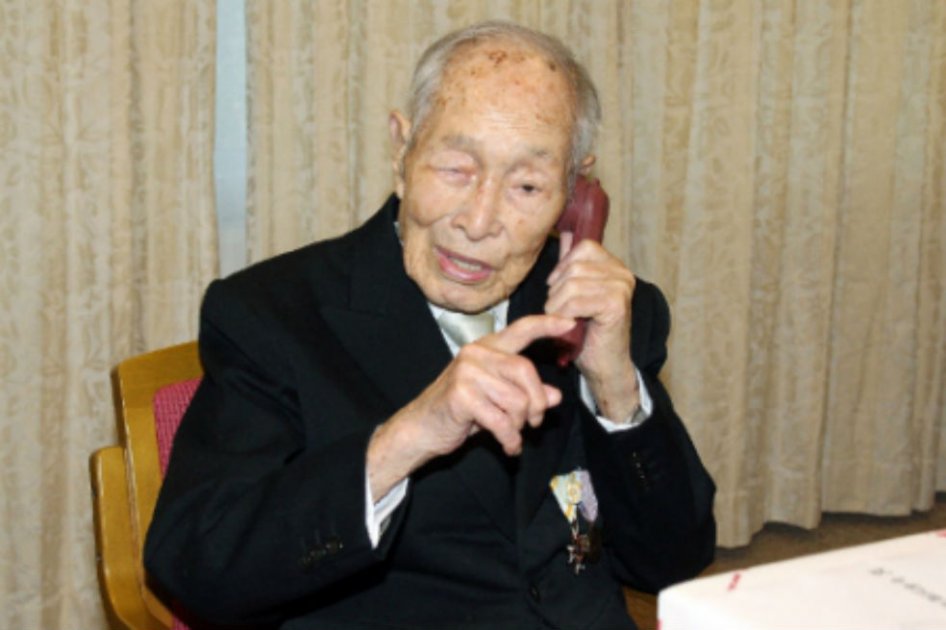 Murió Sakari Momoi, el hombre más viejo del mundo