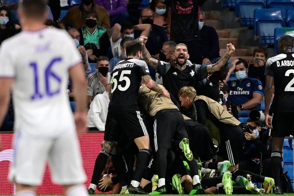 Batacazo en el Bernabéu: El modesto Sheriff Tiráspol le ganó a Real Madrid