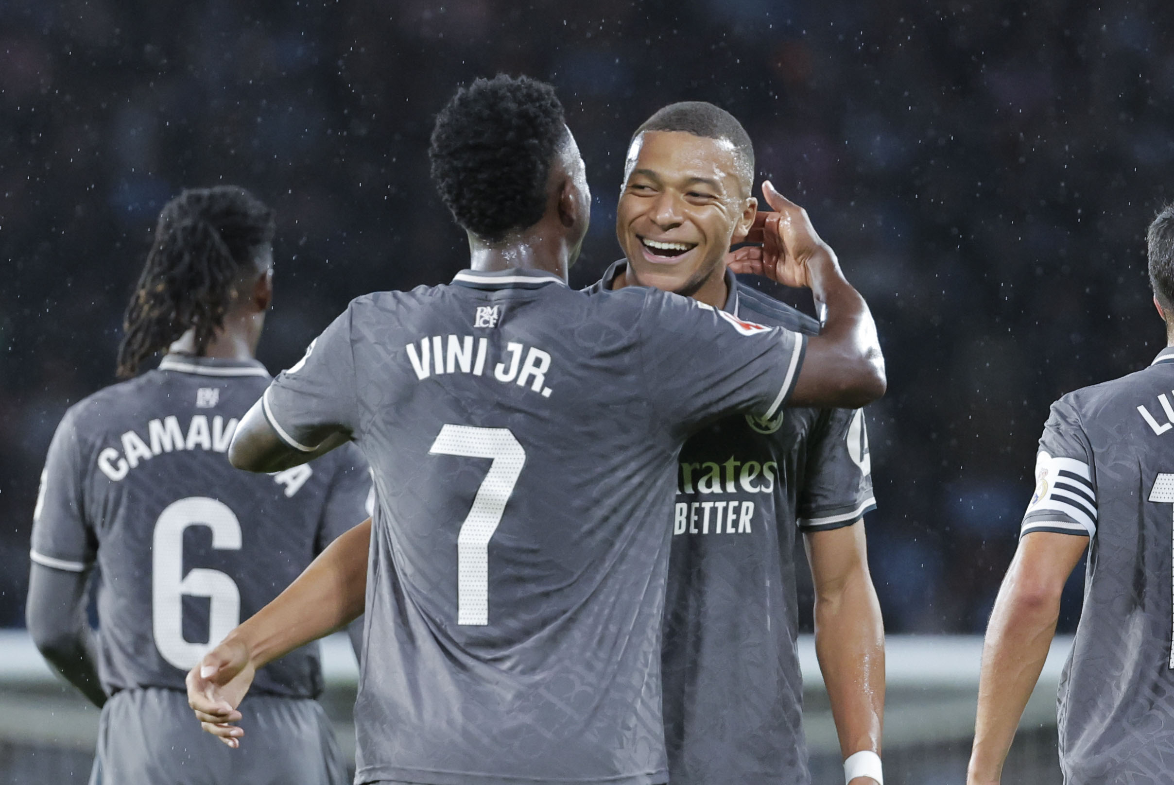 De la mano de Courtois, Mbappé y Vinícius Jr. Real Madrid venció al Celta