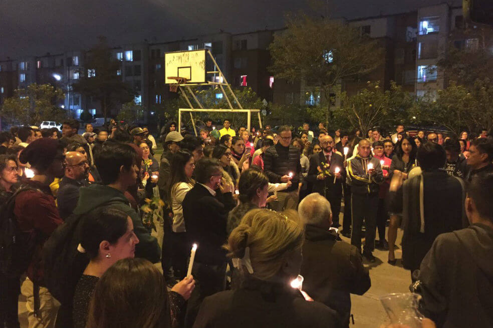 Continúa la resistencia a la tala de árboles en parque de la localidad de Kennedy