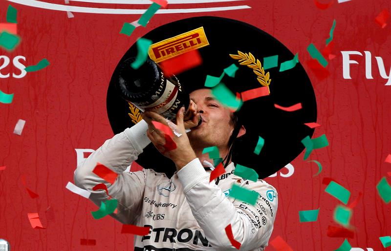 Nico Rosberg ganó en México y se acerca al subcampeonato