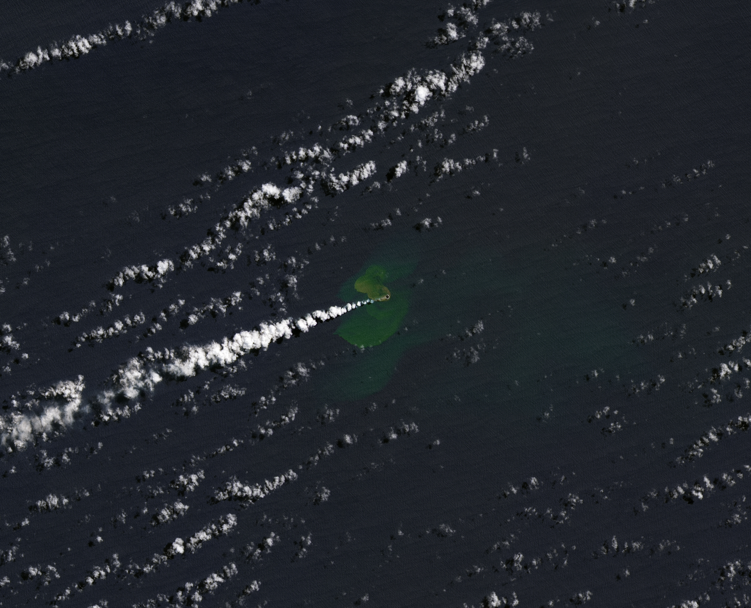 Una nueva isla acaba de “nacer” en el Océano Pacífico