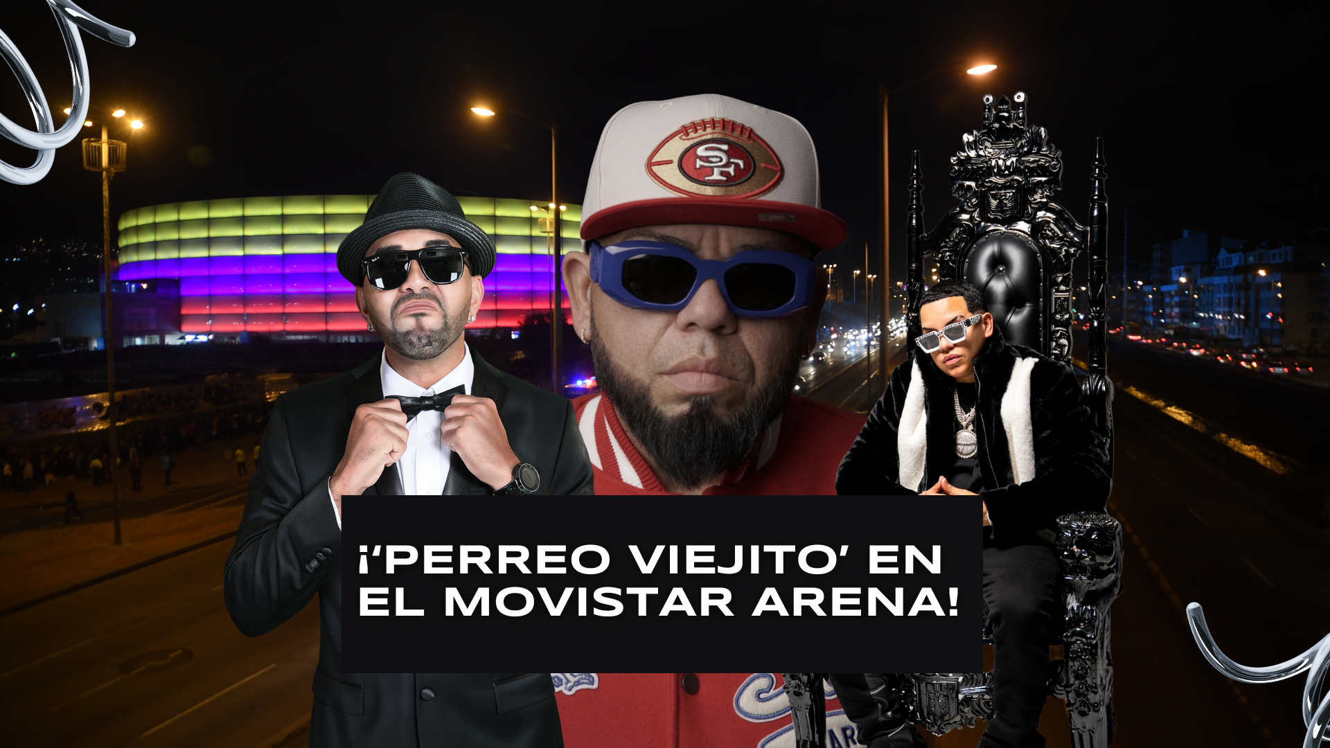 ¡Vuelve el ‘perreo viejito’! J Álvarez, Ñejo y Luigi 21 Plus en el Movistar Arena