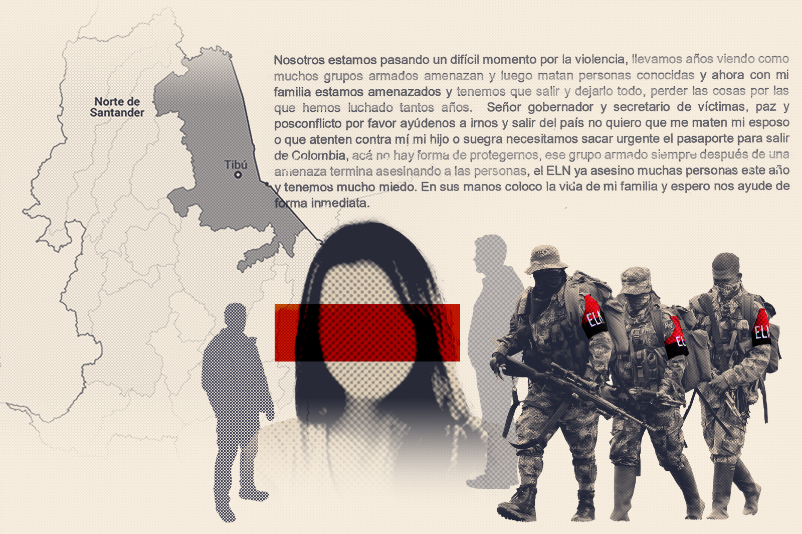 El reclutamiento de mujeres vulnerables como informantes desató una ola de violencia basada en género en Tibú, Norte de Santander.