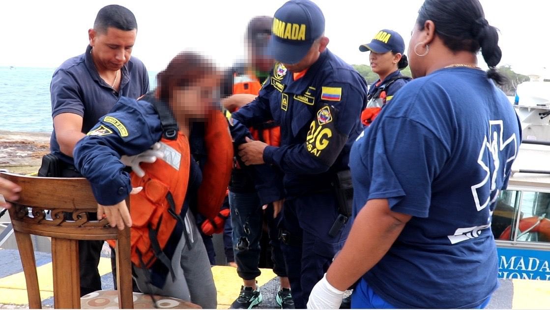 Naufragio en San Andrés: 15 migrantes rescatados con vida y uno fallecido
