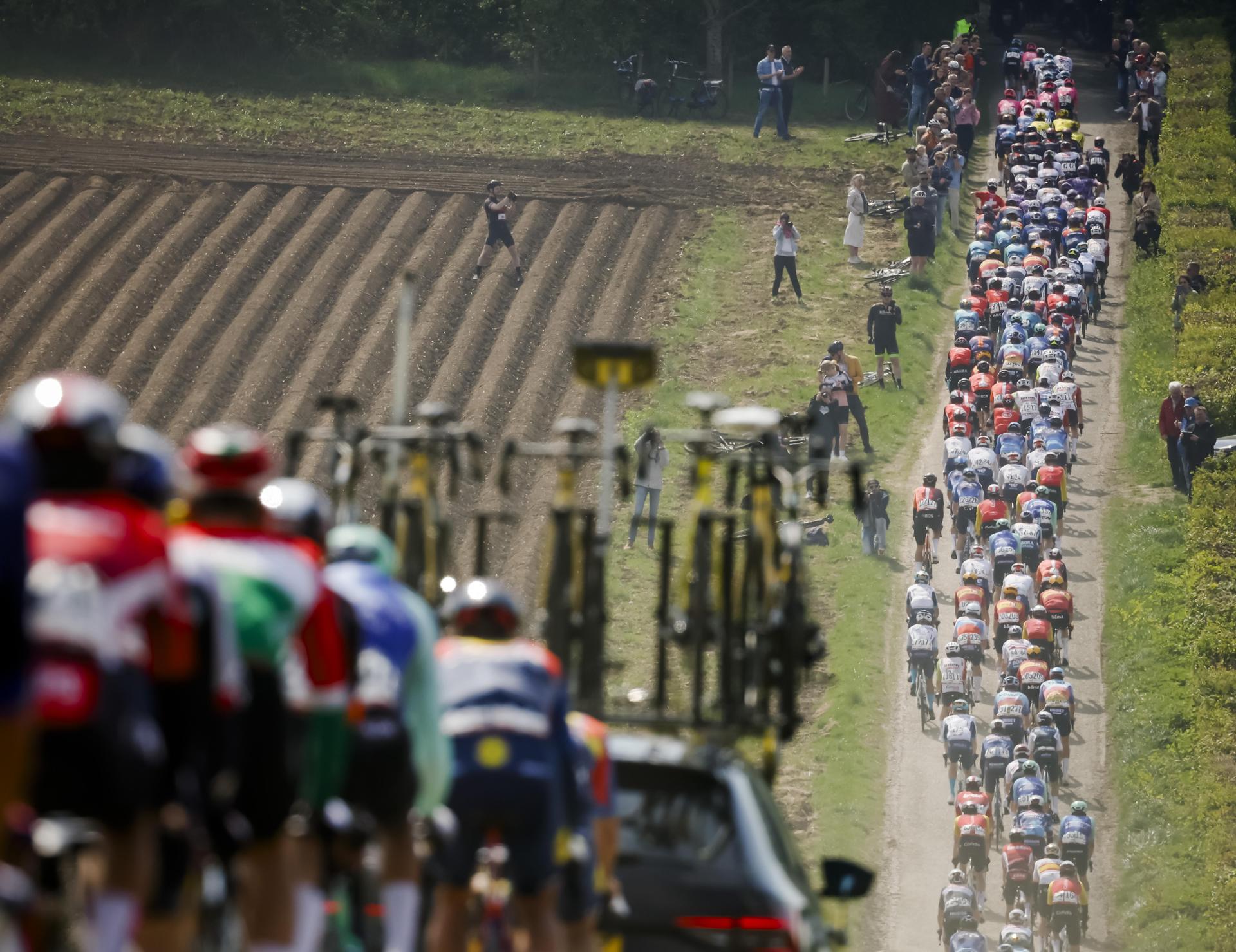 Más de 50 heridos en una carrera ciclística en Bélgica