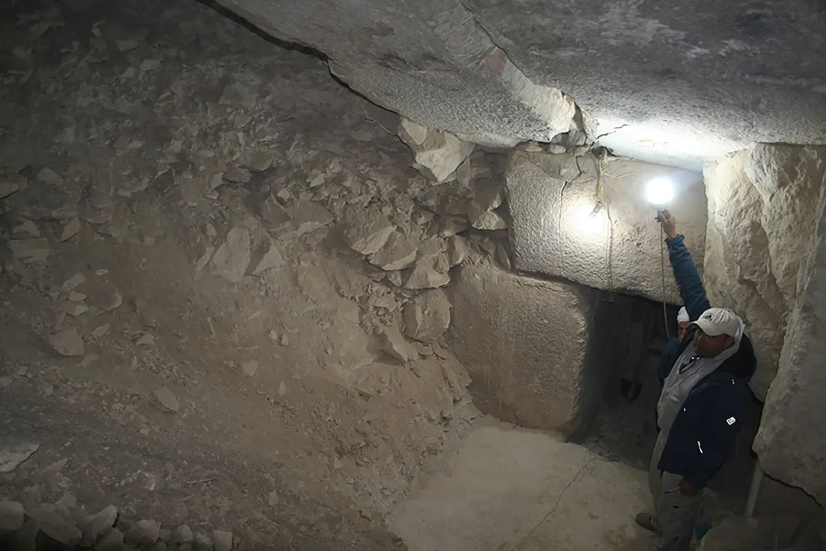 Descubren habitaciones en una pirámide egipcia de hace más de 4.000 años