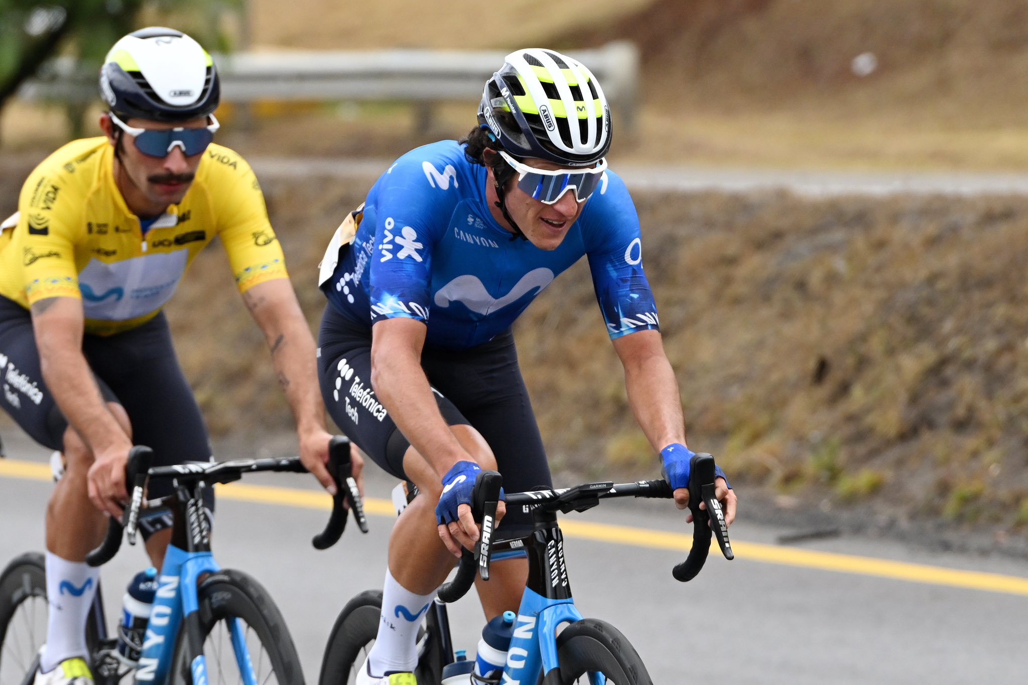 Vinicius Rangel, el motorcito del Movistar Team: “¡Pedalea, Vini, Pedalea!”