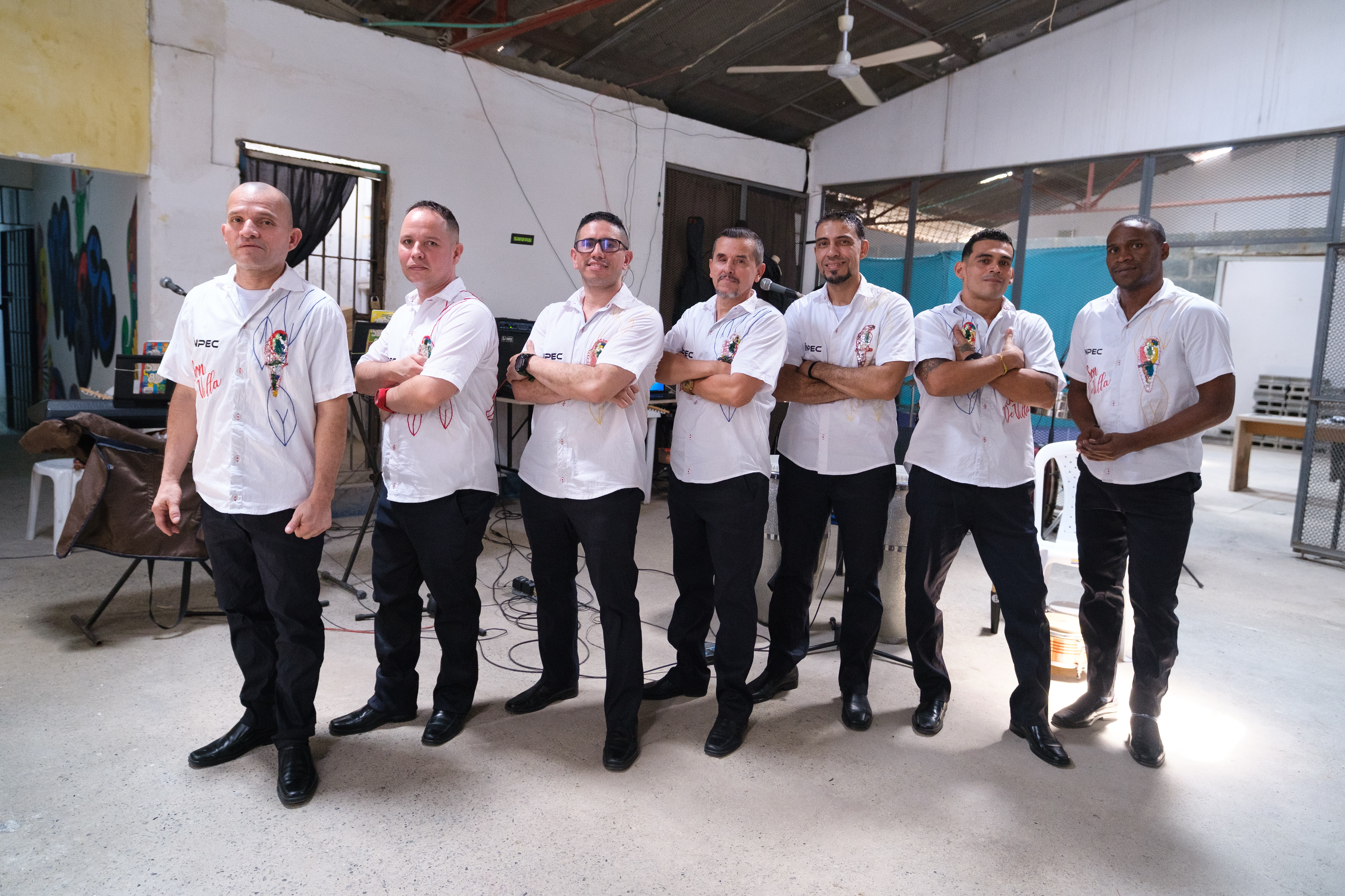 Son de Villa ofrece presentaciones en el centro penitencial de Villa Hermosa y en eventos especiales.