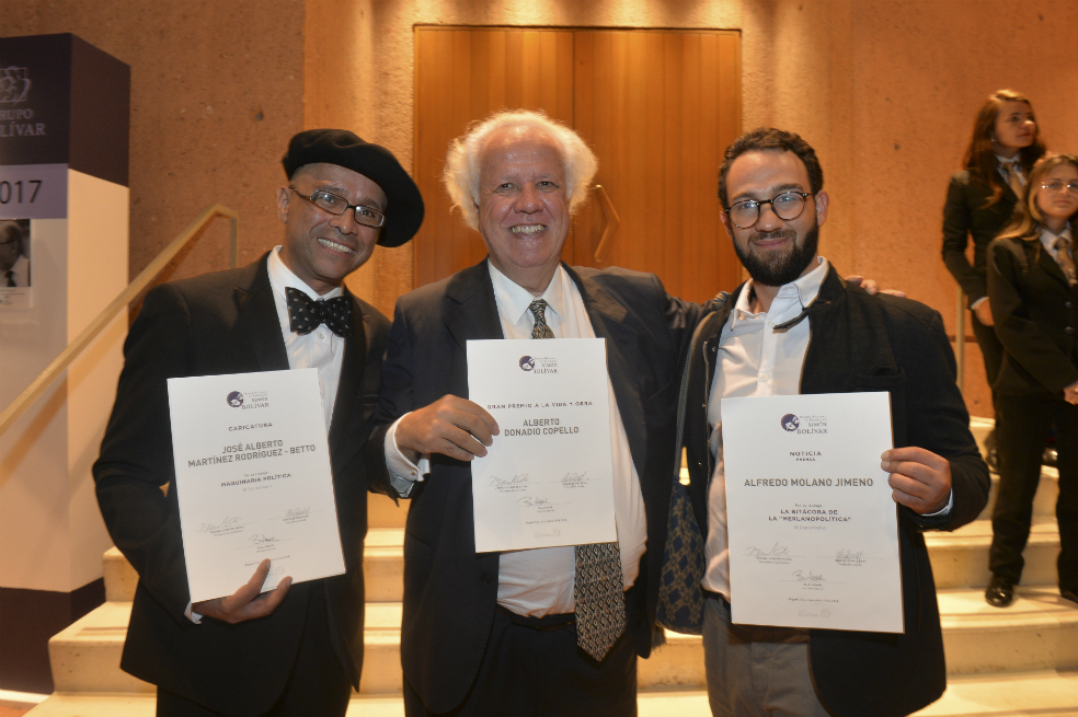 El Espectador, galardonado con cuatro premios de periodismo Simón Bolívar