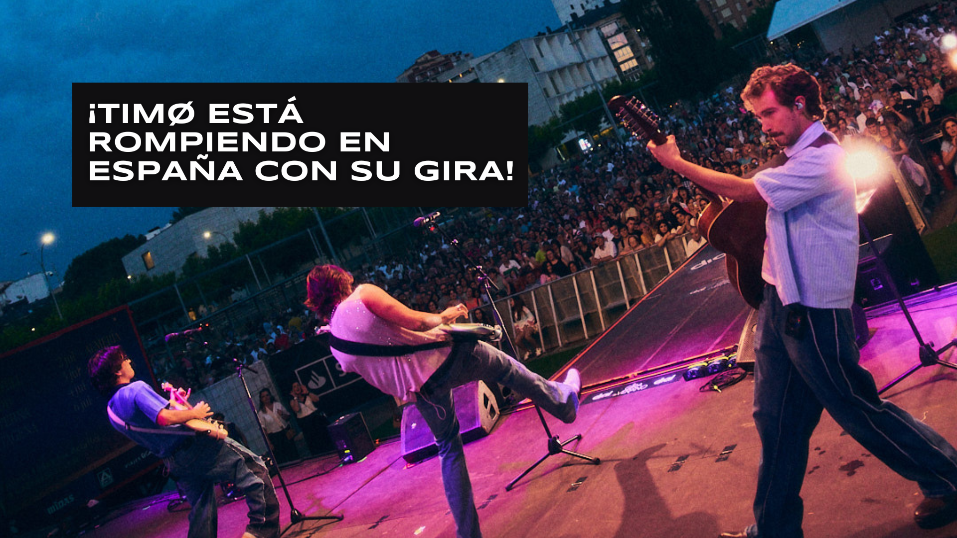 ¡TIMØ está rompiendo en España con su gira!