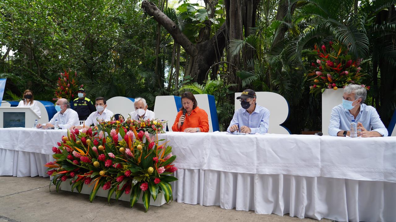 La "Feria de la Reactivación" del sector Comercio, Industria y Turismo está en Bolívar.