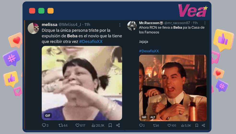 ‘Beba’ fue expulsada del ‘Desafío 2024′: explicación, reacciones, memes y más
