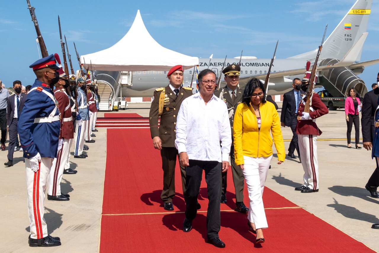 Reunión entre presidentes Gustavo Petro y Delcy Rodríguez será el 14 de marzo en la frontera