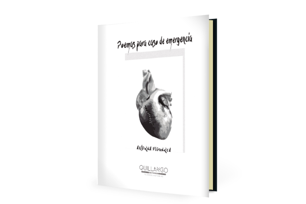 "Poemas para caso de emergencia", de Andrea Figueroa, pertenece al género poemario con ilustraciones.
