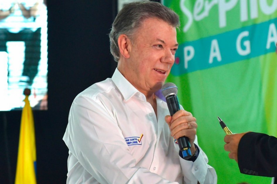 "Este año, Dios mediante, se firmará la paz con las Farc y espero que también con el ELN": Santos