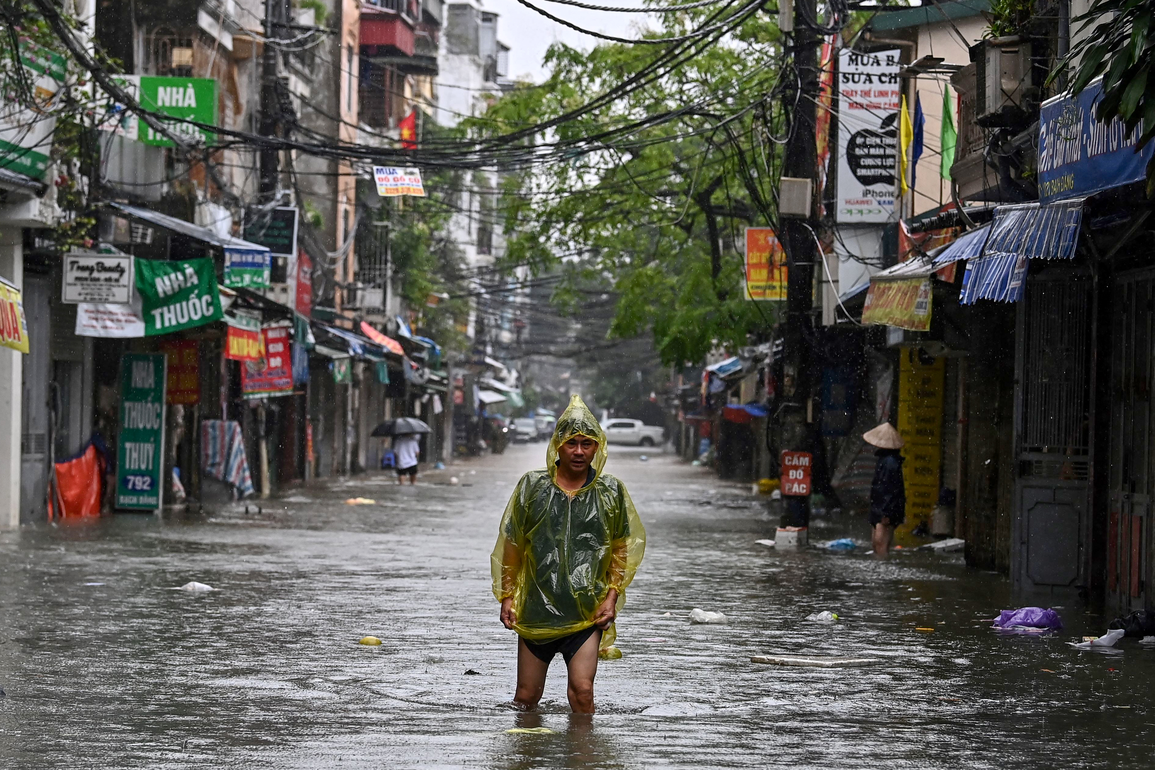 Tifón Yagi en Vietnam: cerca de 180 muertos y cientos de evacuados