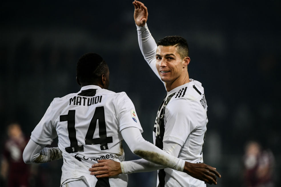 Cristiano Ronaldo le dio la victoria a Juventus sobre Torino