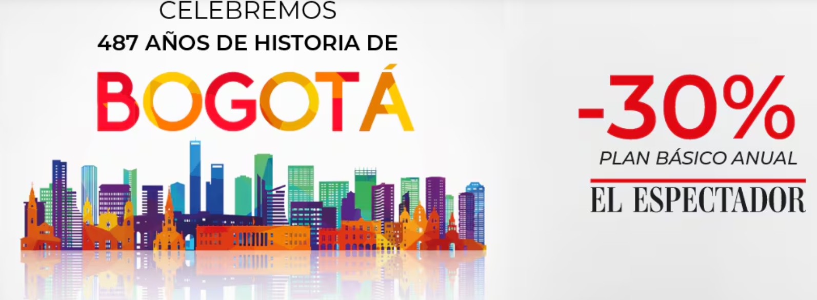 Promo Cumpleaños de Bogotá