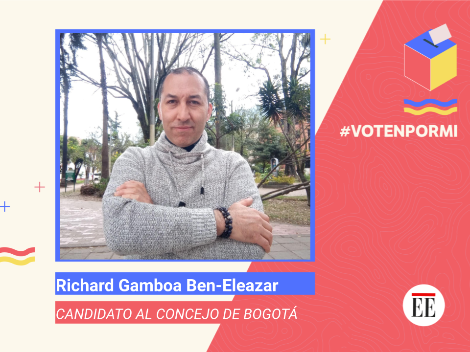 Richard Gamboa Ben-Eleazar luchará por las comunidades de la fe #Votenpormí