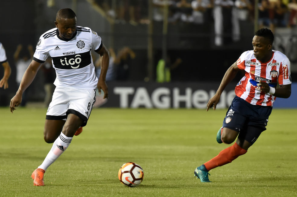 La noche de Mauricio Cuero: Olimpia venció a Júnior en la Copa Libertadores