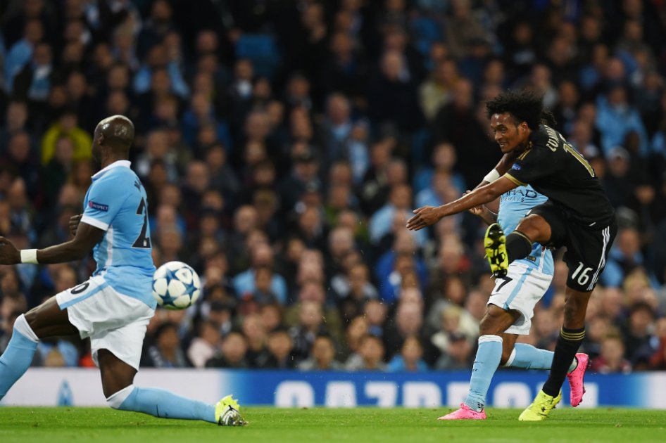 Juventus remonta ante el City con Cuadrado de titular