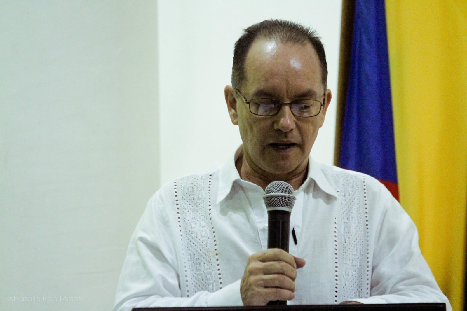 Enrique Galán Roa, defensor de los derechos humanos.
