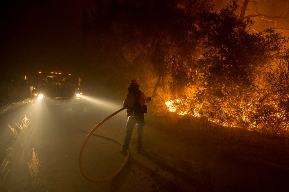 Incendio en California calcina cerca de 1.000 hectáreas de bosque