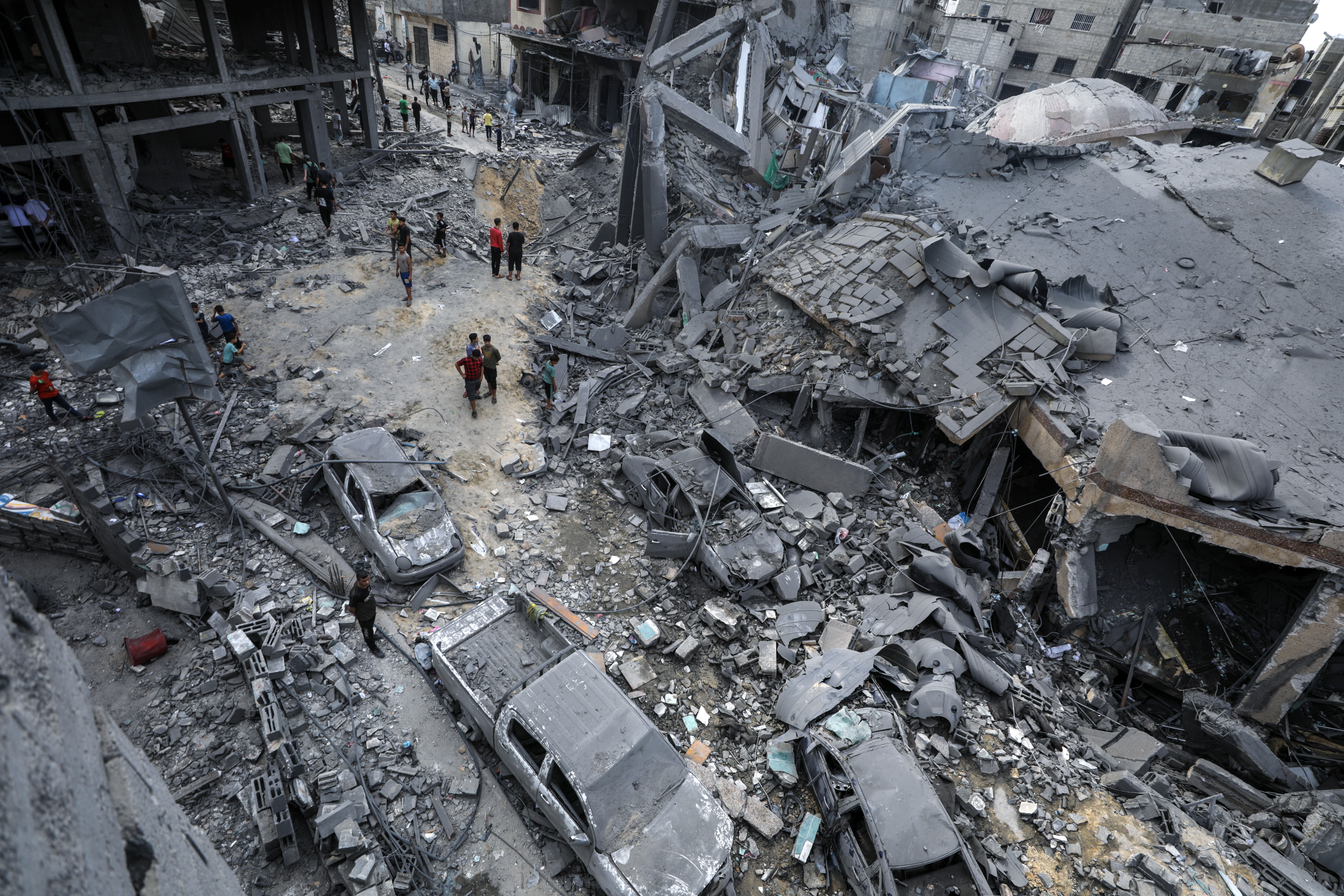 Gaza: “Avisan con 15 minutos de antelación antes de bombardear”