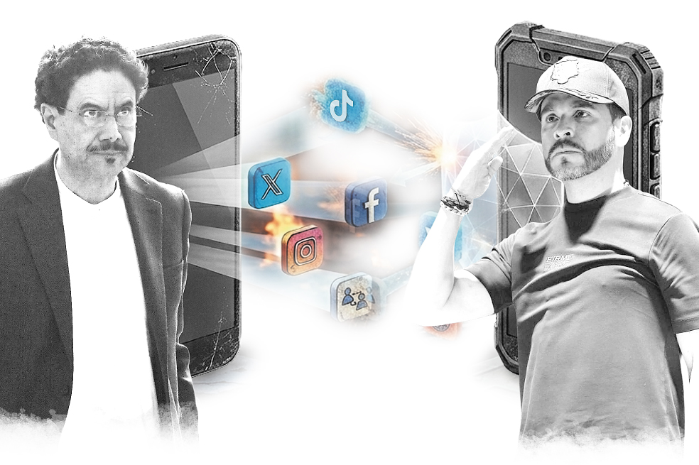Estas son las movidas que hacen en el mundo digital Iván Cepeda (Pacto Histórico) y Abelardo de la Espriella (Defensores de la Patria).