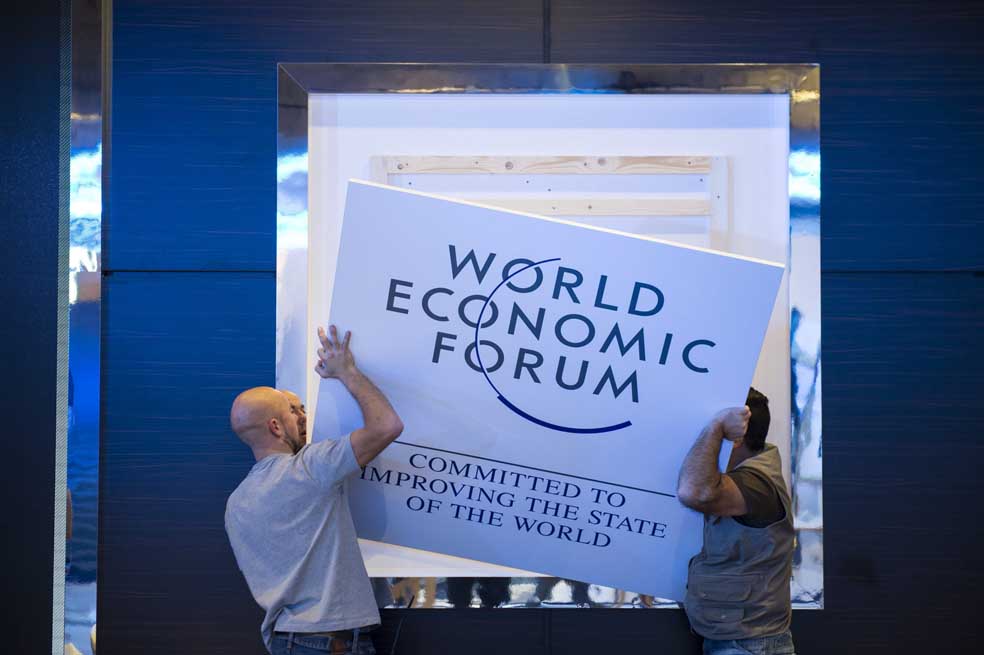 Cada brillo tuvo su nube negra en Davos