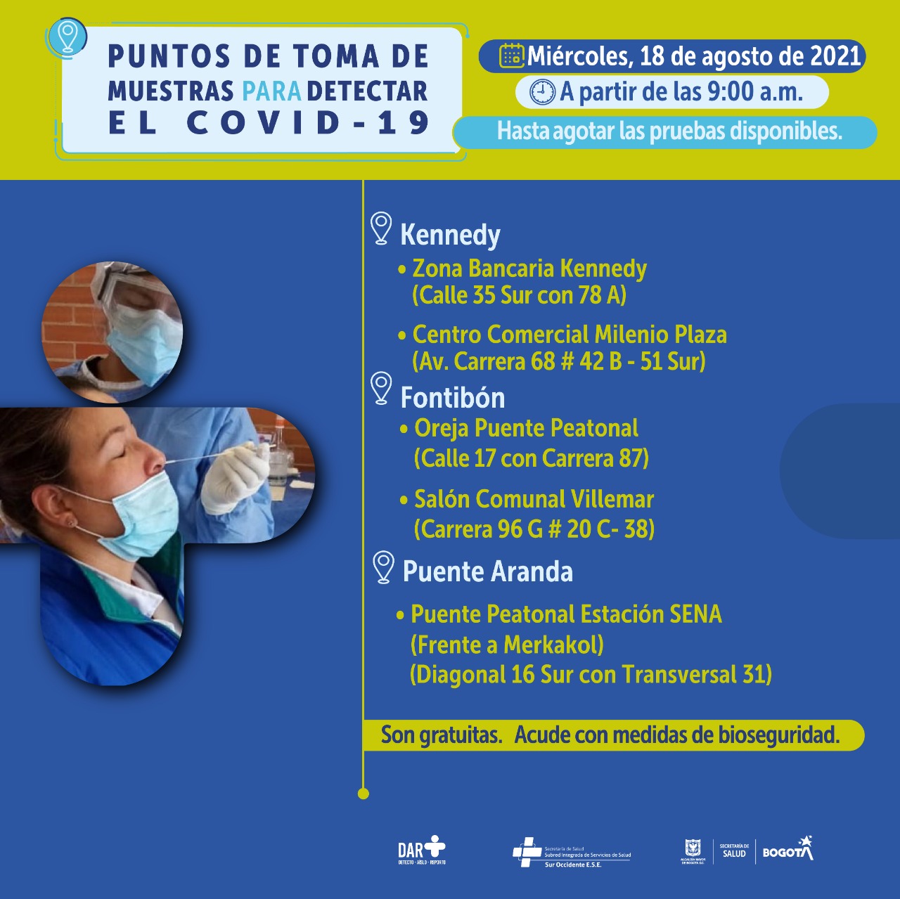Sur / Occidente de Bogotá.