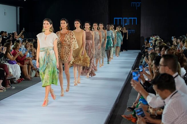 Inspirada en el Amazonas, María Piedad Mercado hizo su debut en Ixel Moda