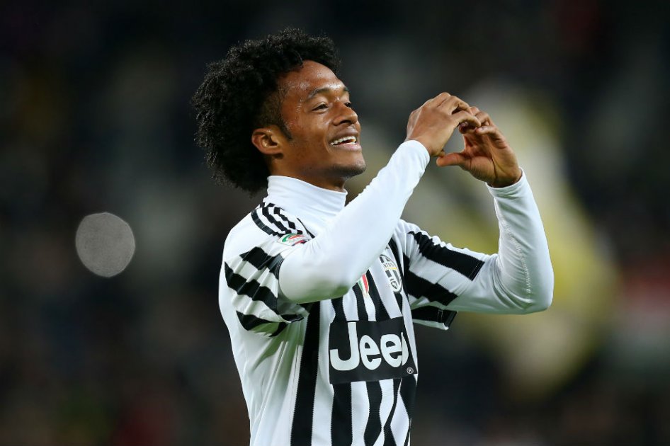Juan Guillermo Cuadrado se sigue entrenando con normalidad en la Juventus