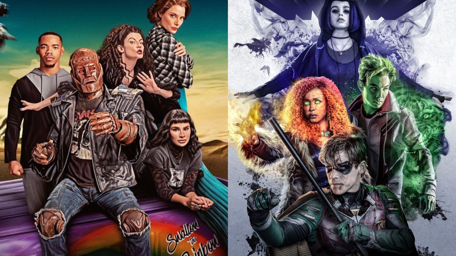 “Doom Patrol” y “Titanes”, las series de DC que han sido canceladas por HBO