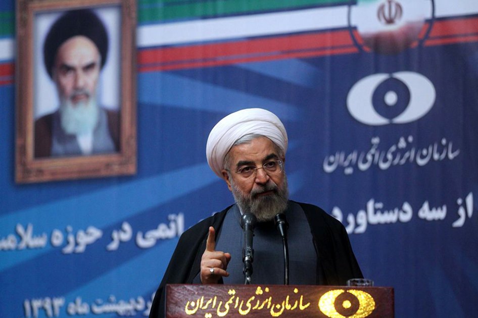 El presidente iraní, Hasan Rohaní./ AFP