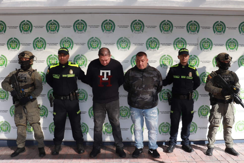 Capturan a dos colombianos solicitados en extradición por robar joyas en EE. UU.