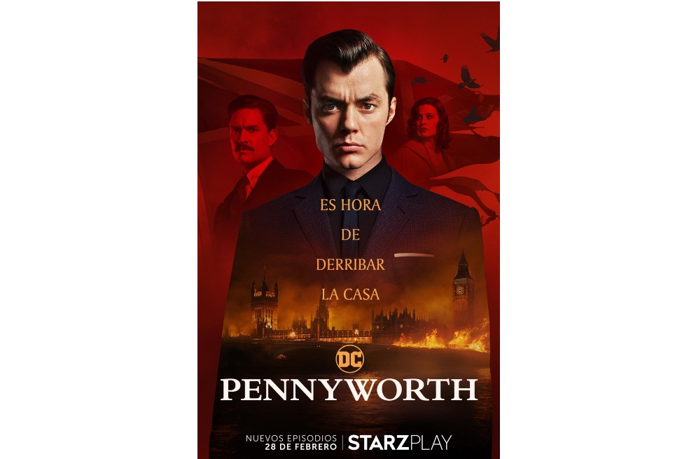 Starzplay anuncia fecha para el lanzamiento de la serie sobre Alfred Penniworth
