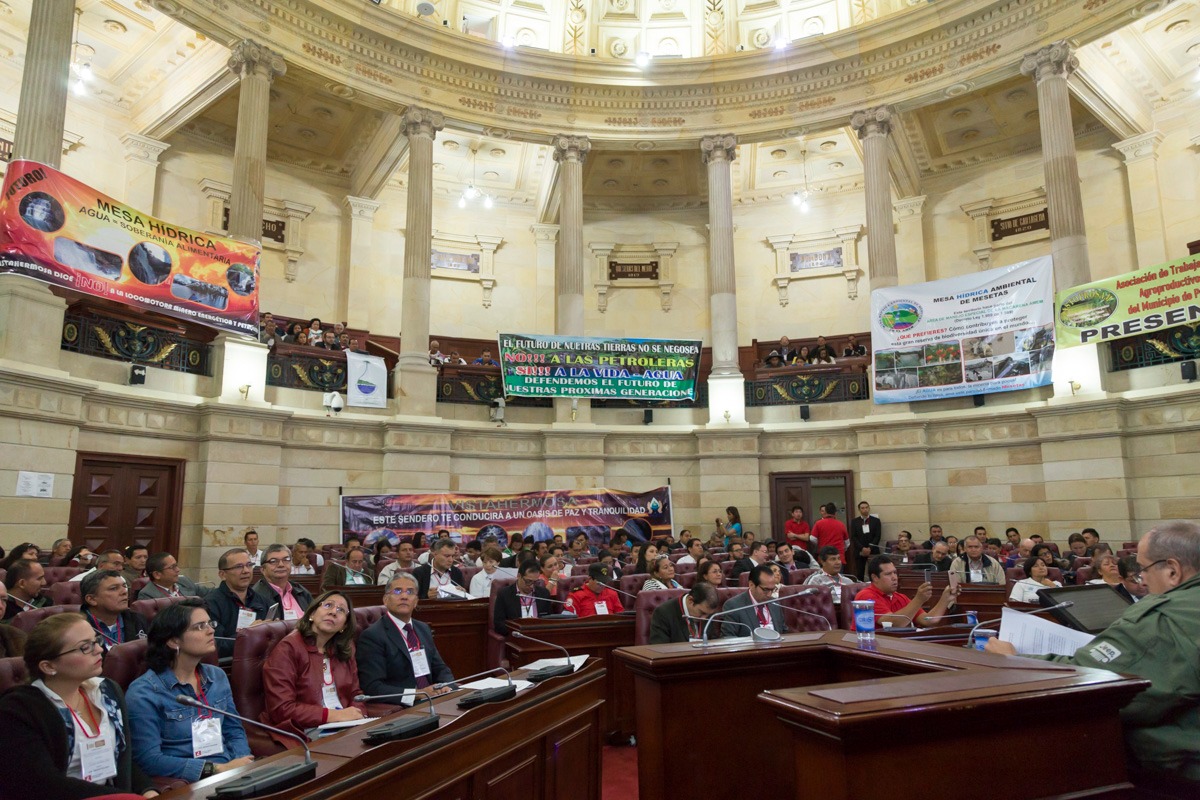 Audiencia pública en protección de La Macarena y la seguridad alimentaria