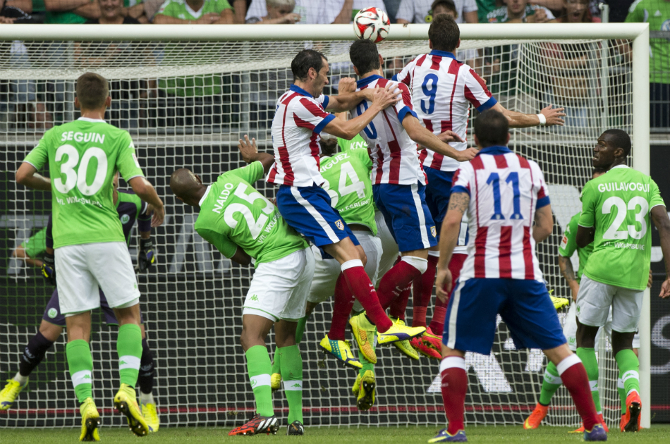 Atlético de Madrid goleó al Wolfsburgo en partido de pretemporada