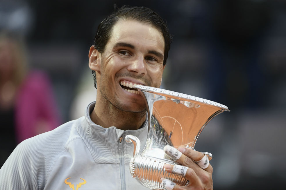 Nadal se coronó por octava vez en Roma