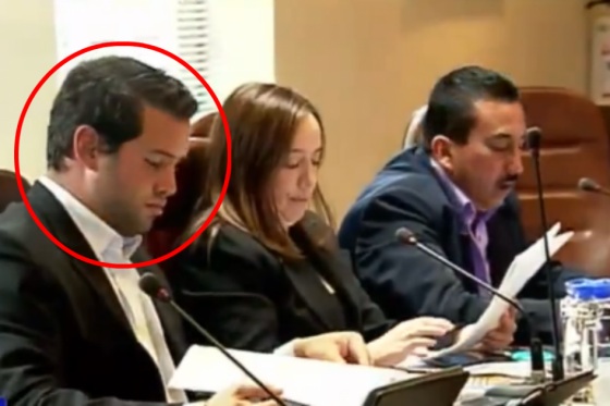 El concejal de Chía, Carlos Enrique Martínez.