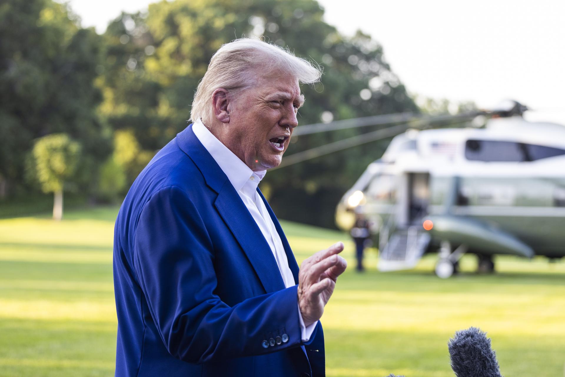 Trump dice que bombardearía Irán nuevamente si retoman actividades nucleares