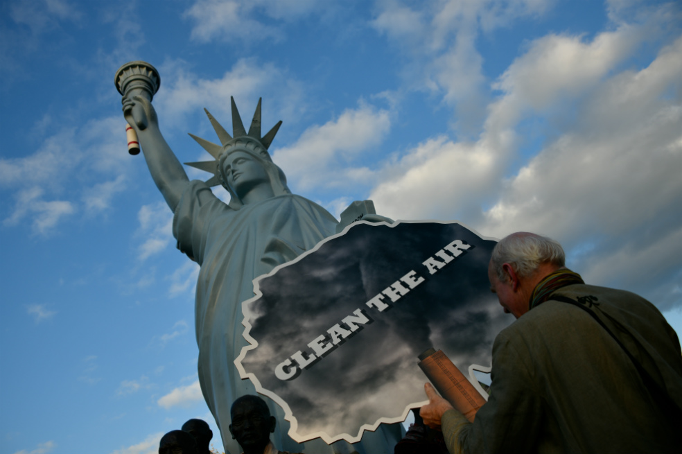 En imágenes: Una marcha para exigir medidas contra el cambio climático