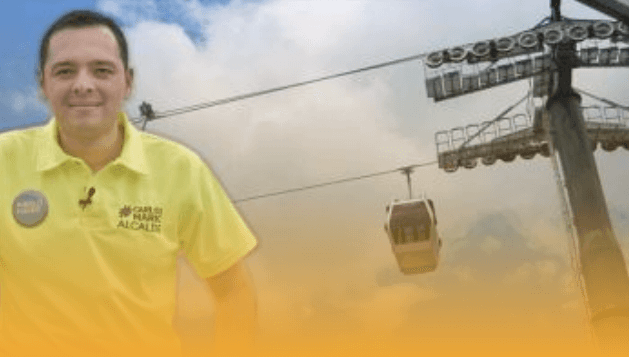 Carlos Mario Marín, candidato a la Alcaldía de Manizales por la Alianza Verde.