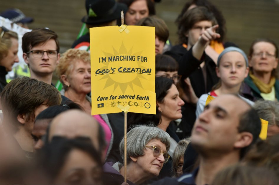 Decenas de miles de personas marchan en Australia contra el cambio climático
