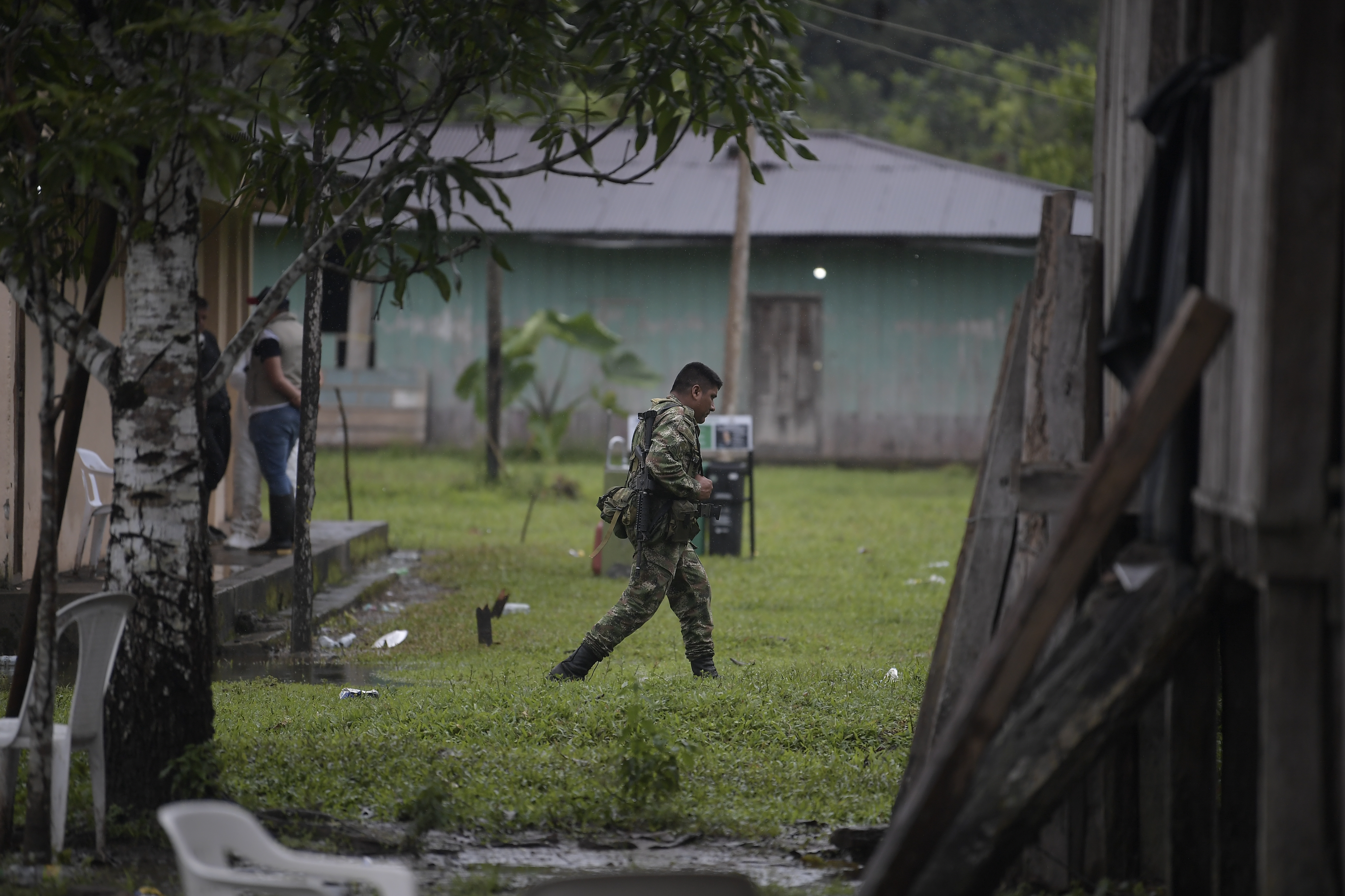 Operativo militar realizado por unidades del Ejército, la Armada Nacional y la Fuerza Aérea que derramó la sangre de civiles lo que terminó como una masacre en esta vereda de Puerto Leguízamo, Putumayo.