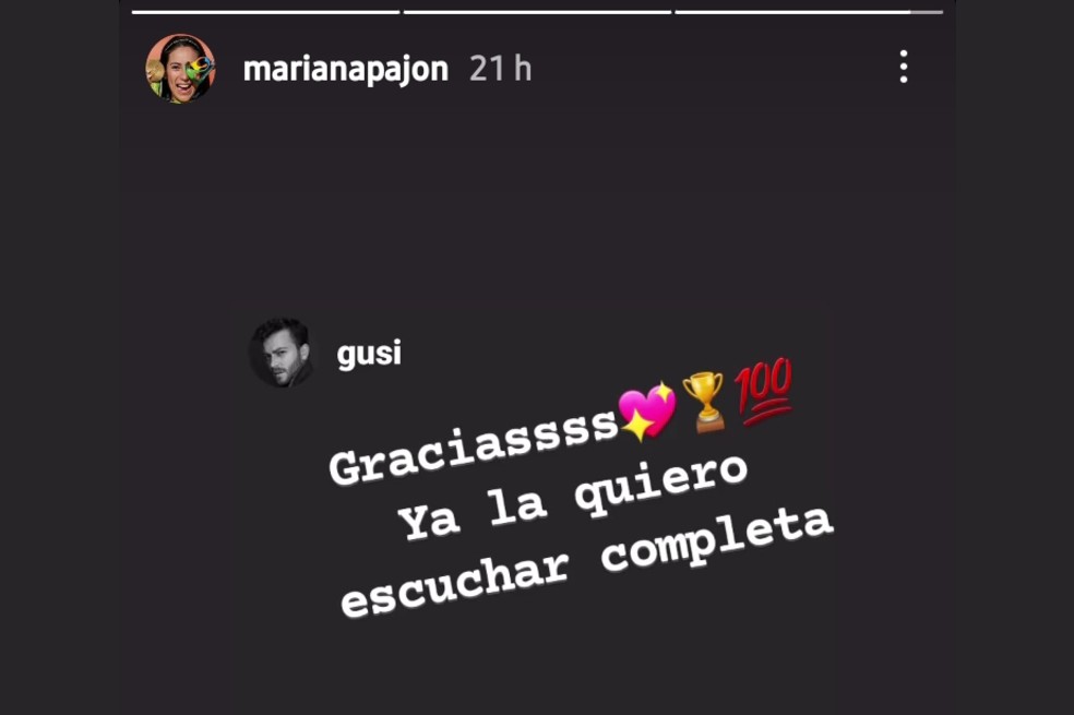 La respuesta de Mariana Pajón a la dedicatoria de Gusi.